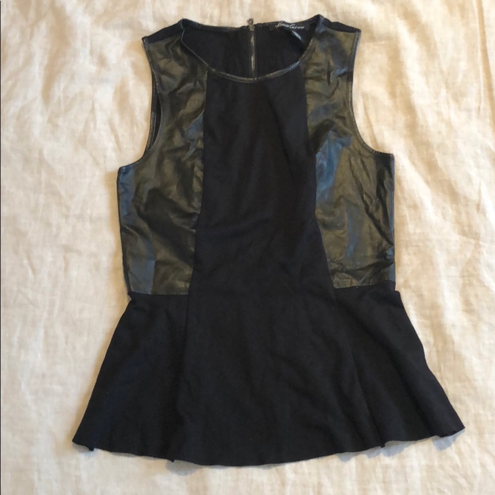 Like New Kenneth Cole Peplum Top